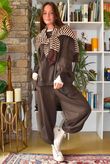 Lagen Shelby Barrel Pant Chocolate